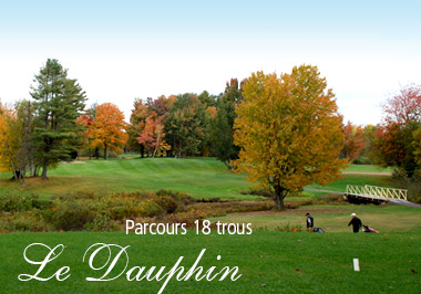 Parcours golf 18 trous