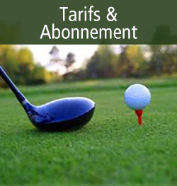 Tarifs de golf